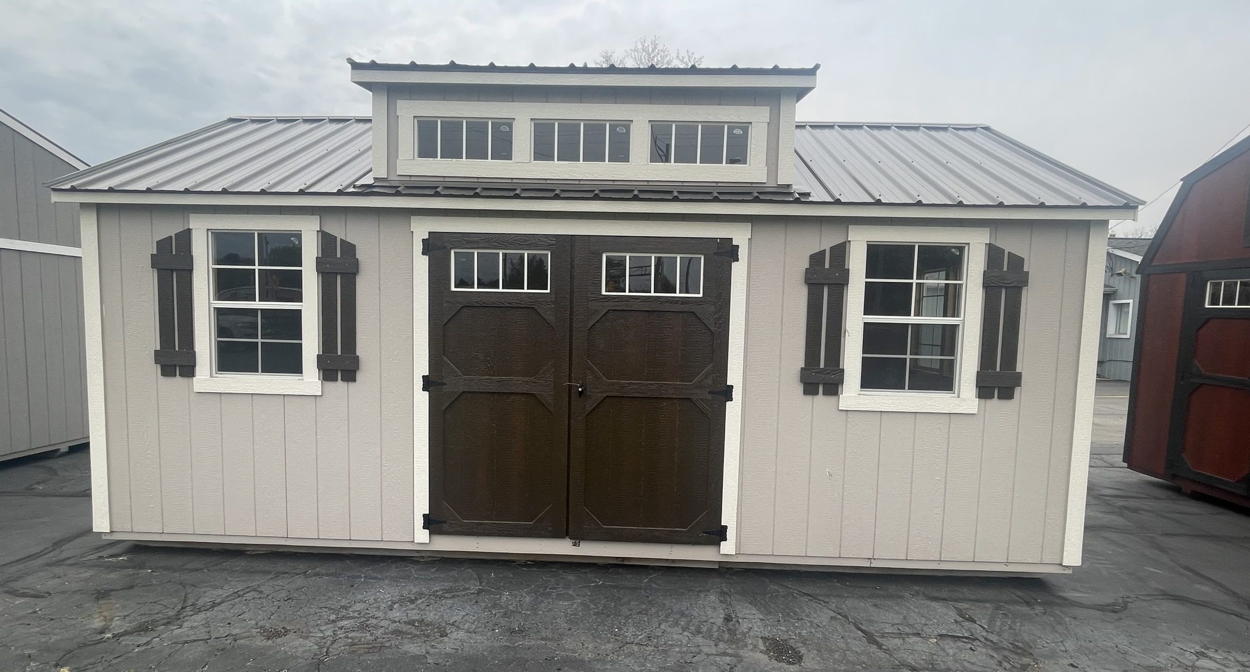 Deluxe Garden Shed